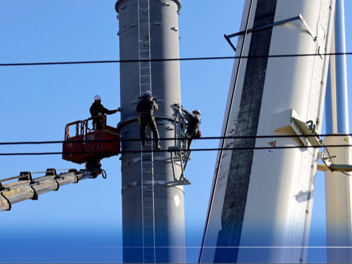 Дүүжин замын тээвэр төслийн 8 дахь тулгуур баганыг суурилууллаа